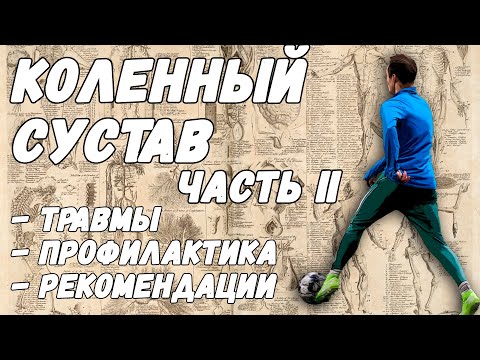 Видео: 04. КОЛЕННЫЙ СУСТАВ. Травмы, реабилитация и профилактика.