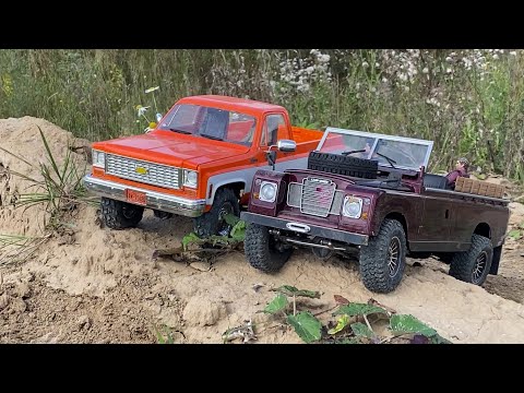 Видео: КТО ИНТЕРЕСНЕЕ?! CHEVROLET K5 BLAZER или LAND ROVER 109 SERIES III