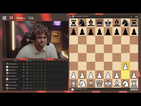 Видео: Магнус Карлсен показывает нам, как играть венгерский дебют
