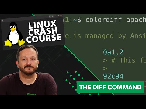 Видео: Ускоренный курс Linux — Команда diff