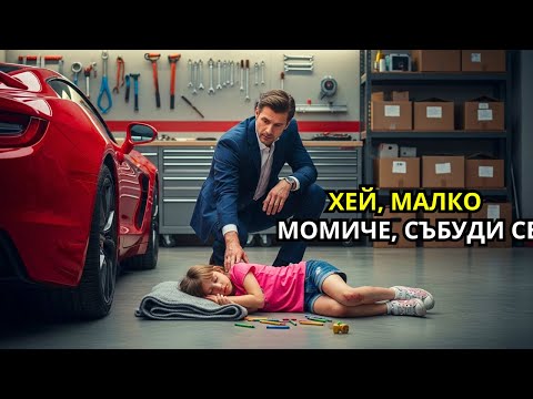 Видео: Милионерът се прибра и видя малко момиче, заспало в гаража. 3 секунди по-късно се разплака