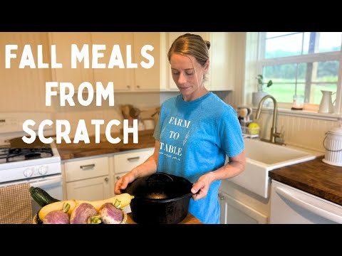 Видео: Октябрь на моей деревенской кухне