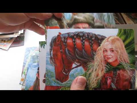 Видео: Моя коллекция открыток