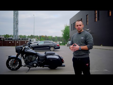 Видео: 1,9 литровый Indian Springfield Dark Horse 116