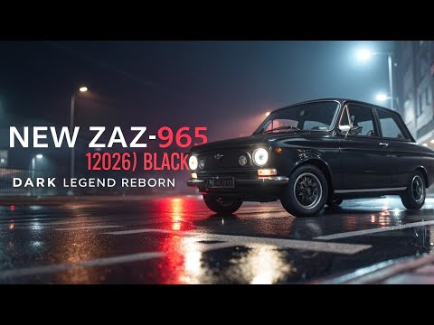 Видео: 🚗 Новый ЗАЗ-965 (2026) — Возрождение легенды! Что показал Запорожец будущего?