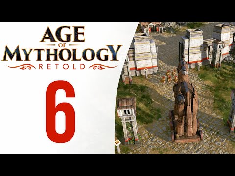 Видео: Надеюсь, сработает ⚡ Прохождение Age of Mythology: Retold #6 [Падение трезубца]