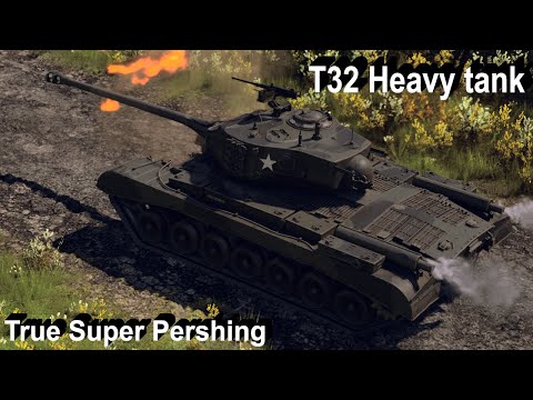 Видео: T32 Heavy - норм в War Thunder.