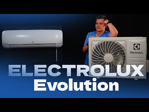 Видео: Инверторный кондиционер Electrolux Evolution EACS/I-11HEV/N3. Дизайнерский кондиционер.