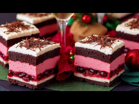 Видео: Лучший рецепт рождественского торта: сочетание вишневого и шоколадного тортов!