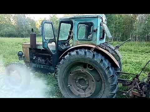 Видео: Кошу покос, не обошлось и без поломок