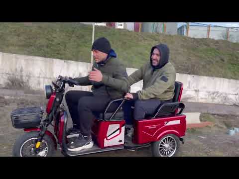 Видео: Crosser TR5, обзор тест электро трайка. Мини ТЕСТ Crosser TR1.  2025