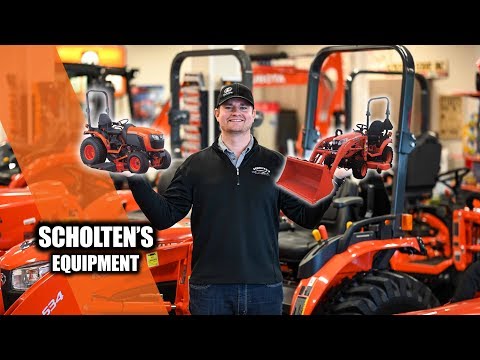 Видео: Kubota BX2380 против B2301
