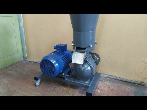 Видео: Потужний гранулятор НМ200.Відео звіт для клієнта.