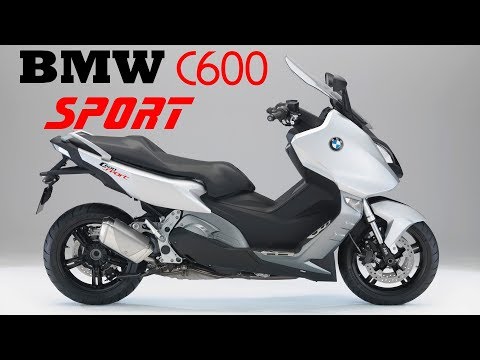 Видео: Обзор максискутера BMW C600 Sport.