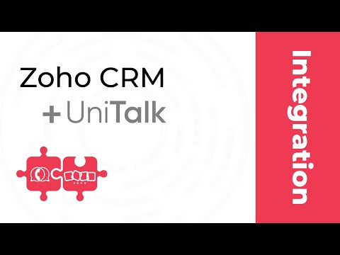 Видео: Zoho CRM та телефонія UniTalk. Налаштування, як працює інтеграція.