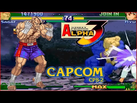 Видео: Street Fighter Alpha 3 (Zero 3) Уровень сложности «Эксперт» Прохождение Sagat 2:0