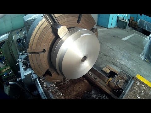 Видео: Работа на 1м63 .Деталь поршень,часть 1