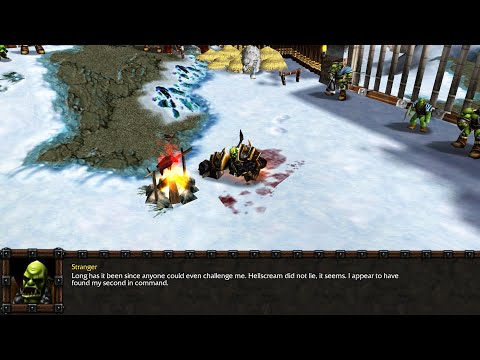 Видео: Тралл встречает вождя орков Оргрима Молота Рока