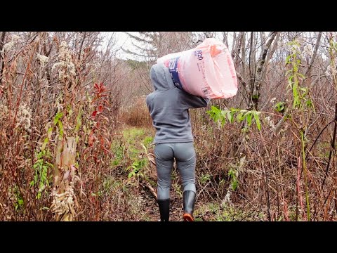 Видео: Строительство нашего нового автономного дома | Утепление | Домашние дела