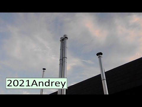 Видео: Обратная тяга в дымоходе.  фильм - 51