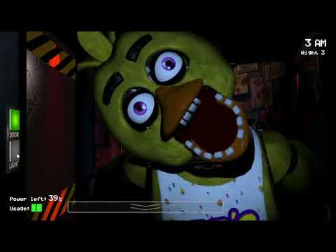 Видео: Прохождение five nights at freddy's 3 ночь