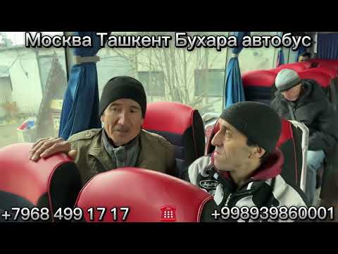 Видео: МАСКВА-БУХОРО-САМАРКАНД-ТАШКЕНТ АВТОБУС #узбекистан #2024