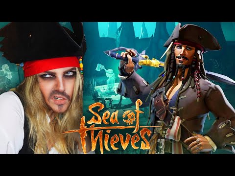 Видео: ДЖЕК ВОРОБЕЙ в Sea of Thieves: «Жизнь пирата»