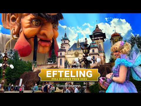 Видео: Полный тур Efteling ✨ Лето 2025 🇳🇱 [4K]
