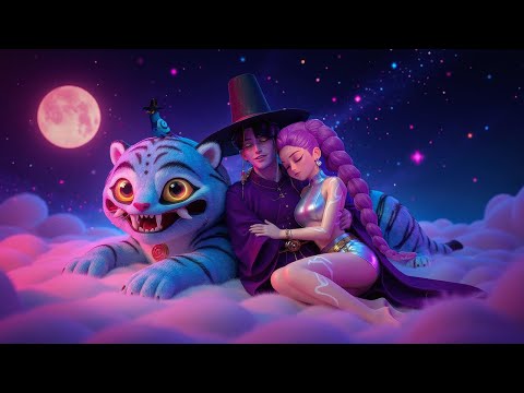 Видео: Засыпайте быстро с Джину, Руми и Тигром 💤 | Музыка для глубокого сна для мгновенного спокойствия