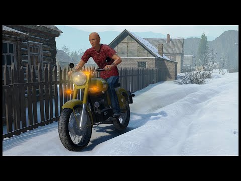 Видео: НА МОТОЦИКЛЕ ПО СНЕГУ! Проедет? - SnowRunner