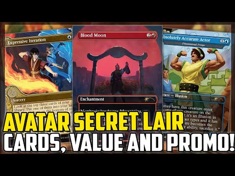 Видео: Супервыпуск «Секретного логова Аватара»! ПОЛНЫЙ РАСКРЫТ! Карты, ценность и многое другое! — Magic...