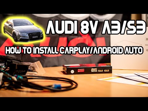 Видео: Audi A3/S3 8V — как легко установить Carplay/Android Auto