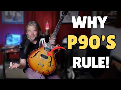 Видео: Звукосниматели P90: секретное оружие для потрясающего гитарного звука! #guitar #tone #pickups #gu...