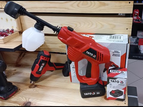 Видео: Акумуляторна мінімийка YATO YT-85930 @yatochina #diy #tools #powerwashing #garden