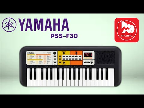 Видео: Детский синтезатор Yamaha PSS-F30