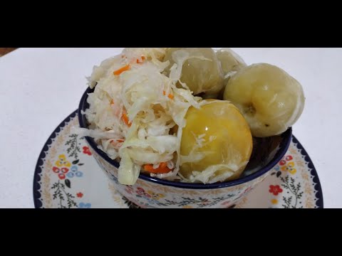 Видео: ЗЕЛЕНЫЕ ПОМИДОРЫ В ДУЭТЕ С КАПУСТОЙ!