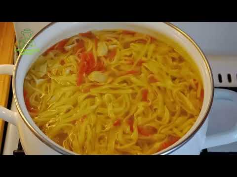 Видео: Лапша домашняя