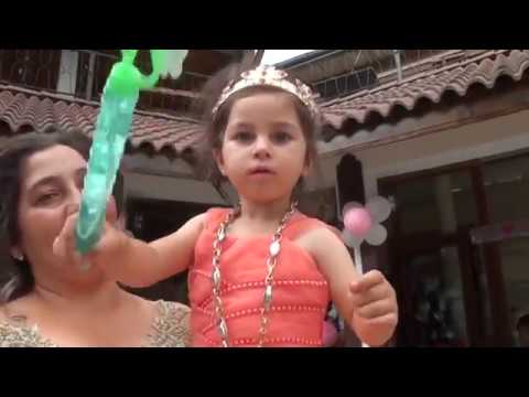 Видео: рожден ден на принцеса  Рая с Малака надка петрова