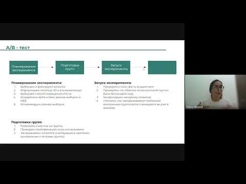 Видео: Полина Окунева - Погружение в A/B тестирование: основные этапы
