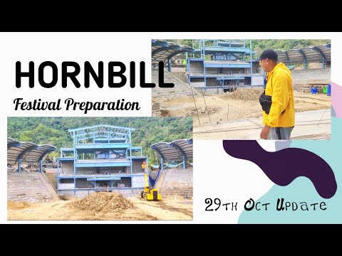 Видео: Кисама вовсю готовится к фестивалю Hornbill 2025 @TakeOffPongenex