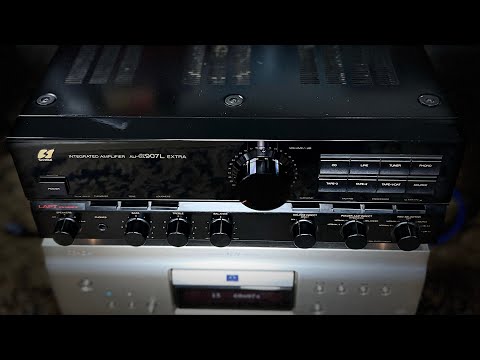 Видео: Усилитель Sansui 907 L Extra в сравнении с Luxman