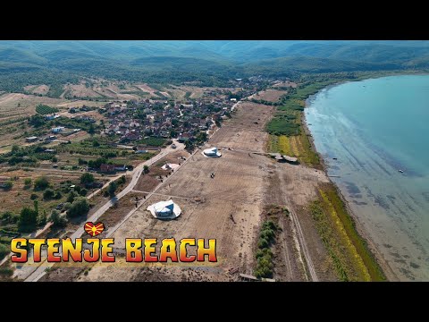 Видео: Stenje Beach, Prespa Lake, Macedonia (Summer 2024) 【DRONE VIDEO】 🇲🇰 Стење, Преспанско Езеро (Лето)