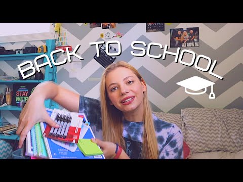 Видео: Покупки к школе в США 📌 Back To School (college) американская канцелярия