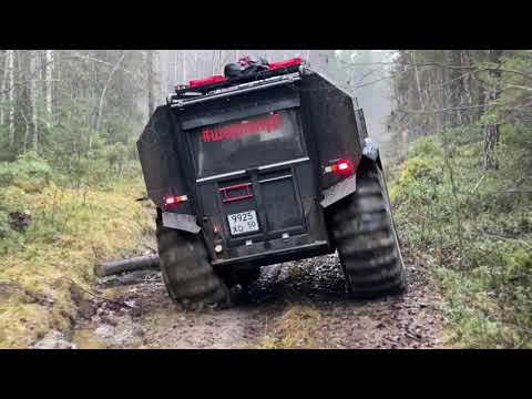 Видео: Путешествие по Карелии на вездеходах Шерп