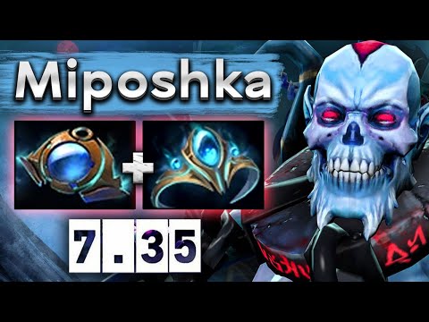 Видео: Мипошка на Личе наслаждается дотой - Miposhka Lich 7.35 DOTA 2