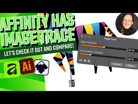 Видео: Трассировка изображения в новой версии Affinity: с чем она сравнивается и как работает?