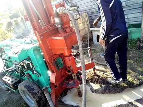 Видео: Первое бурение .