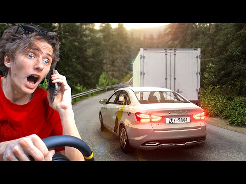 Видео: ТАКСУЮ на ЛАДА ВЕСТА в БИМКЕ...! | BeamNG.drive