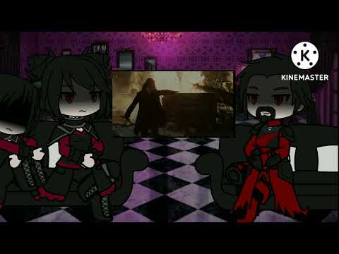 Видео: Реакция семьи Сераны на бой Ван Хельсинга(Довакина) и Дракулы(Харкона)|Skyrim|Gacha club|GCRV