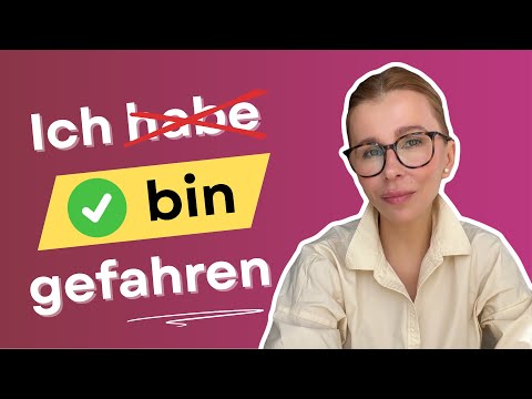 Видео: Дієслова, які вживаються в PERFEKT з допоміжним дієсловом SEIN